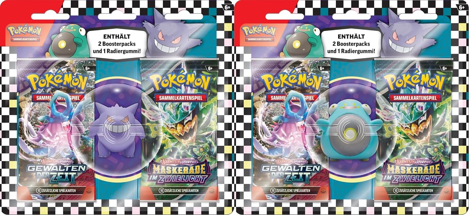 Pokémon Back to School Eraser Blister 2024 (Deutsch) DE