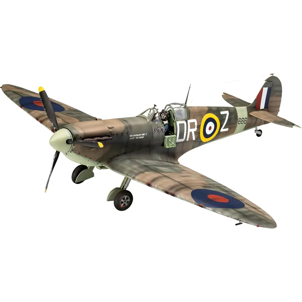 Revell 05688 Geschenkset Spitfire Mk.II "Aces High" Iron Maiden Revell Modellbausatz mit Basiszubehör