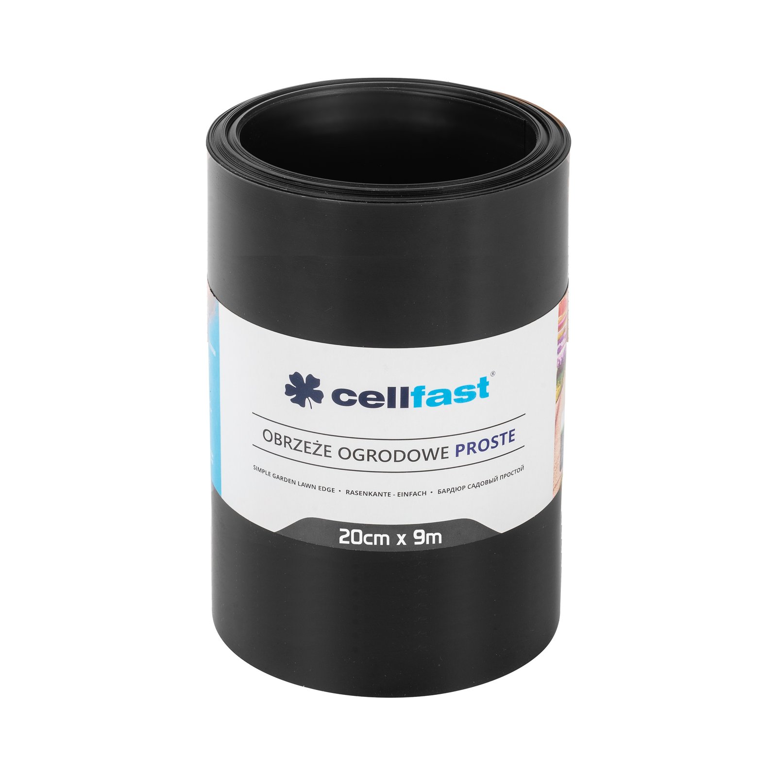 Cellfast Rasenkante - gerade /schwarz/ 20 cm x 9 m