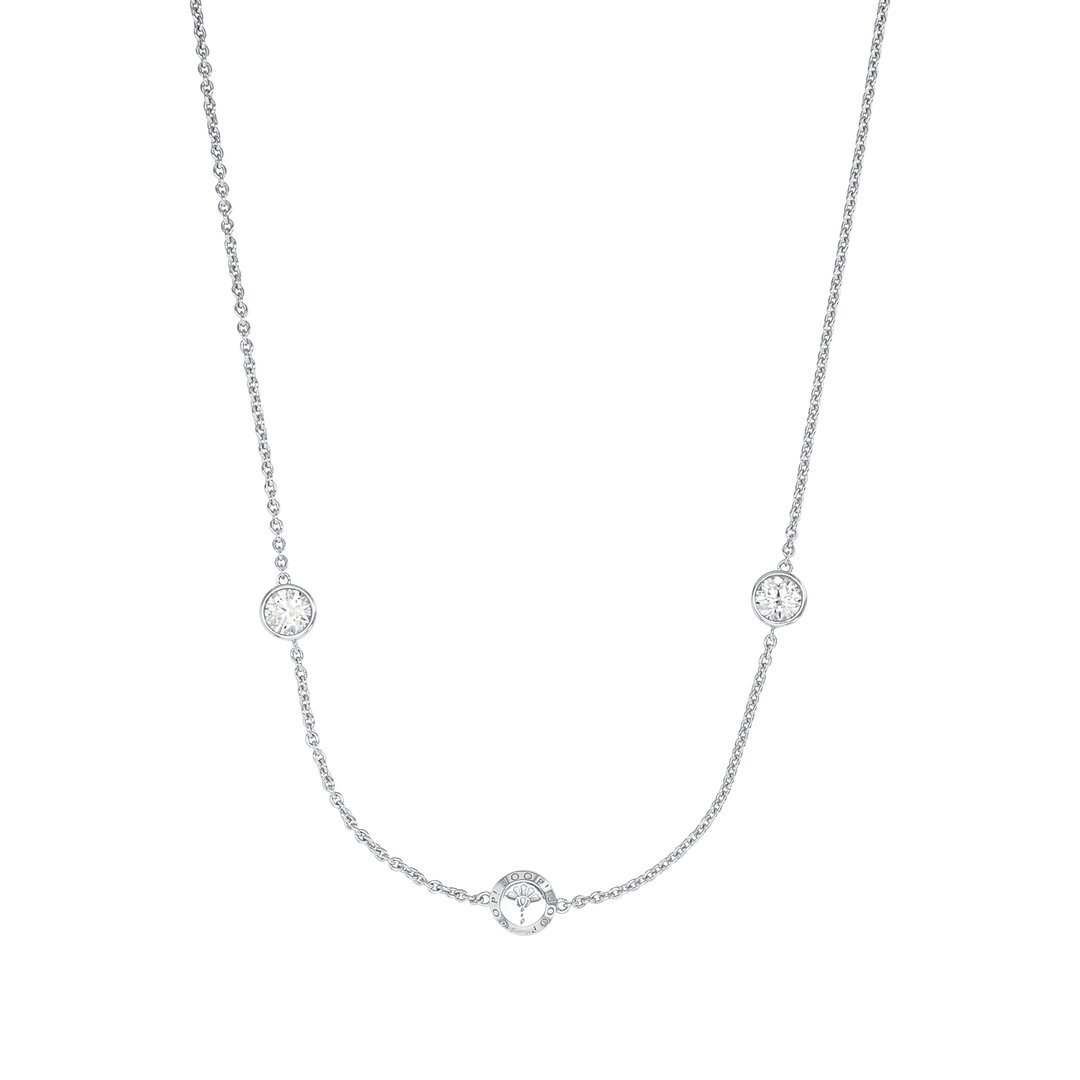 JOOP! Kette Anhänger Silber 925 Damen Silber 42+3 cm 2038047 Zubehor, Schmuck, Halskette, Diamant, Edelstein