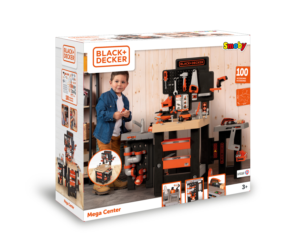 Smoby Smoby Black+Decker Werkbank Mega Center