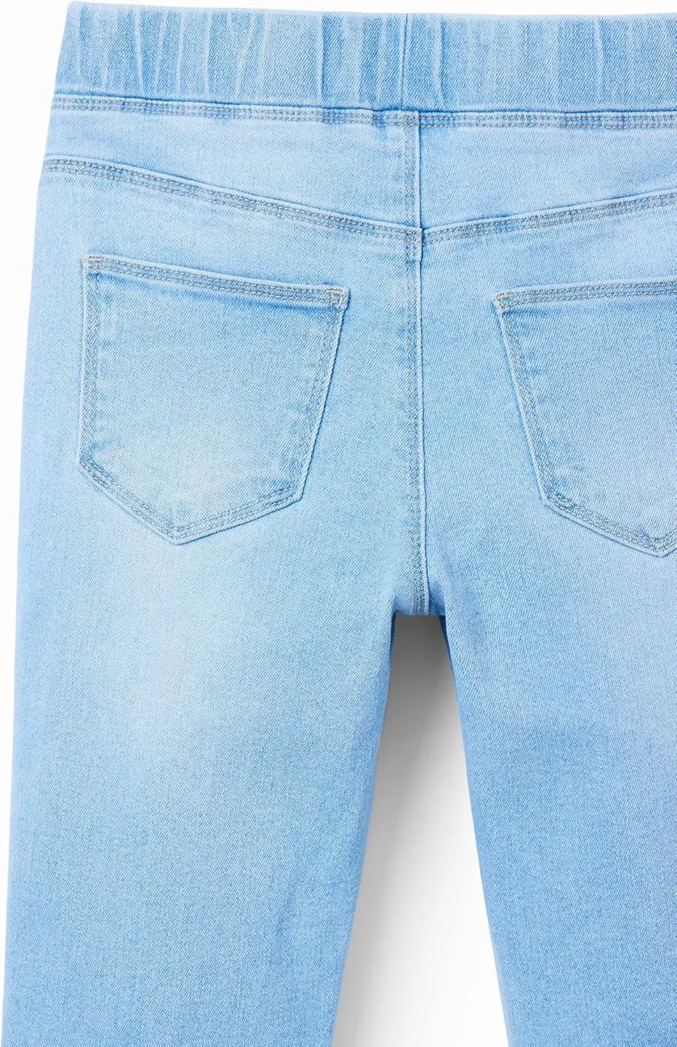 Desigual Mädchen Leggings - Hellblaue Jeans-Leggings mit Stickerei 23SGKN015007 Desigual Mädchen Leggings - Hellblaue Jeans-Leggings mit Stickerei 23SGKN015007