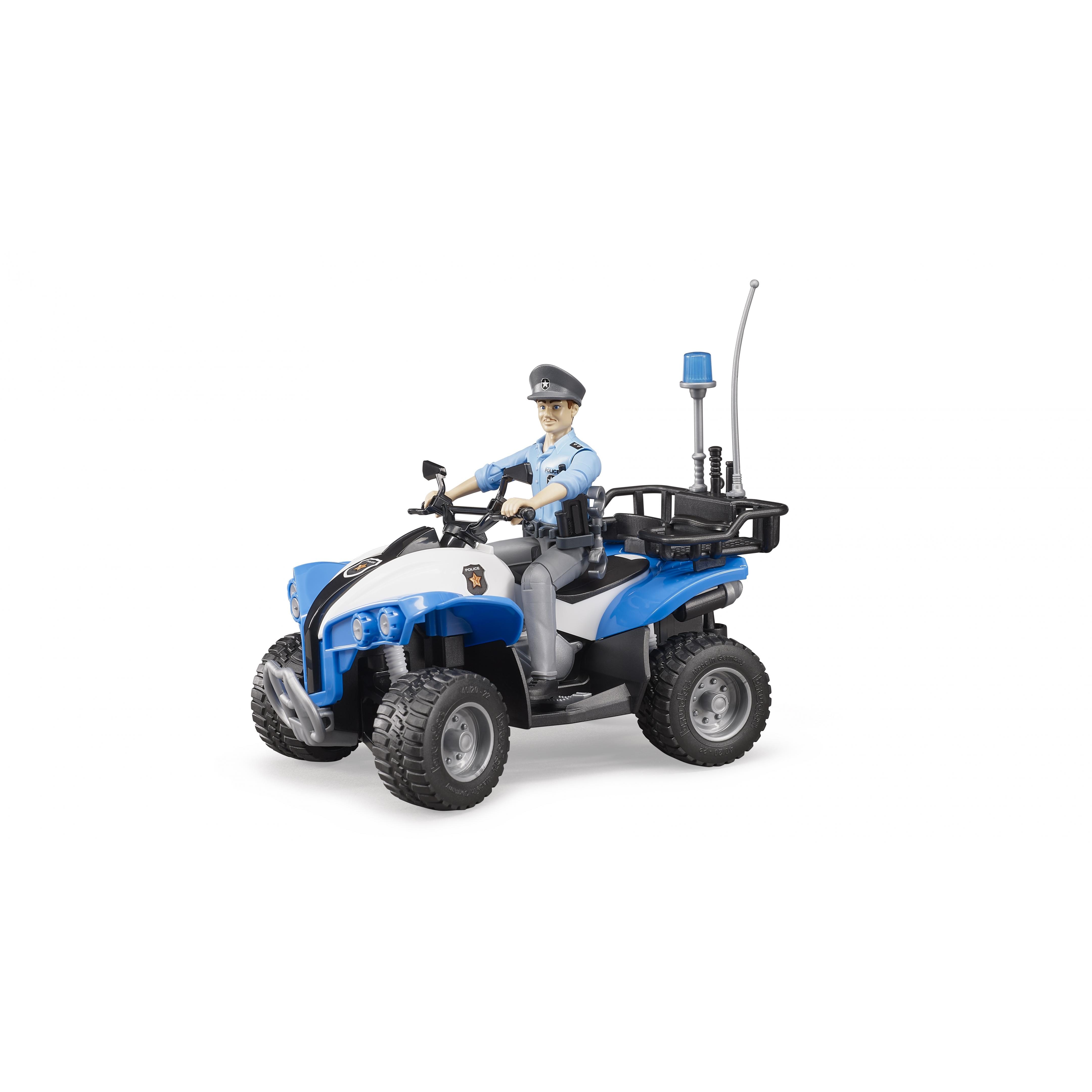 BRUDER 63010 - Polizei-Quad mit Polizist und Ausstattung - Bild 5 BRUDER 63010 - Polizei-Quad mit Polizist und Ausstattung - Bild 5