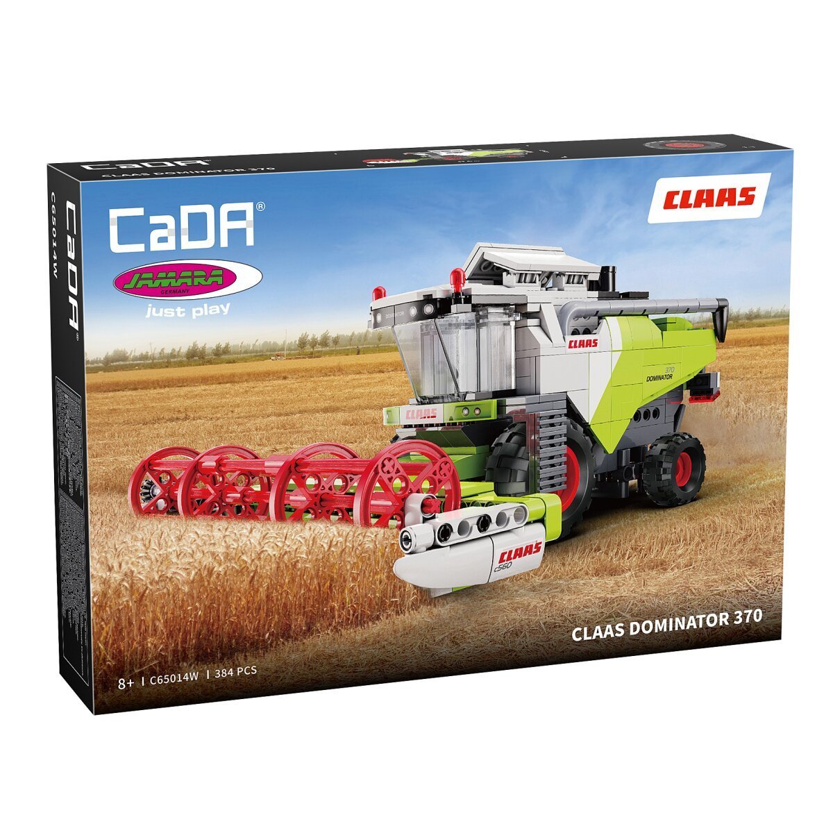 JAMARA CaDA Claas Dominator 370 1:24 Bricks ab 8 Jahren
