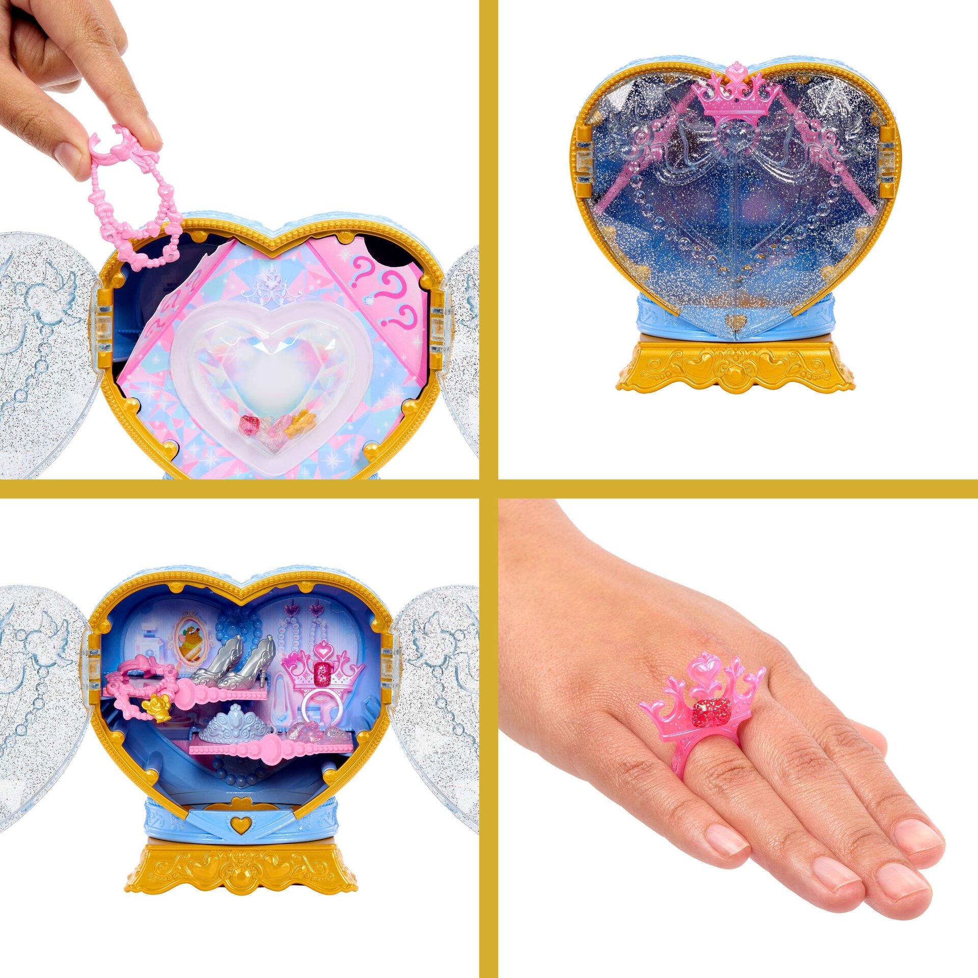 Disney Prinzessin Juwel Reveal Cinderella Puppe - Mattel - MATTEL JHL50 Puppe - Mattel - Disney Prinzessin Juwel Reveal Cinderella Puppe - Modell MATTEL JHL50
