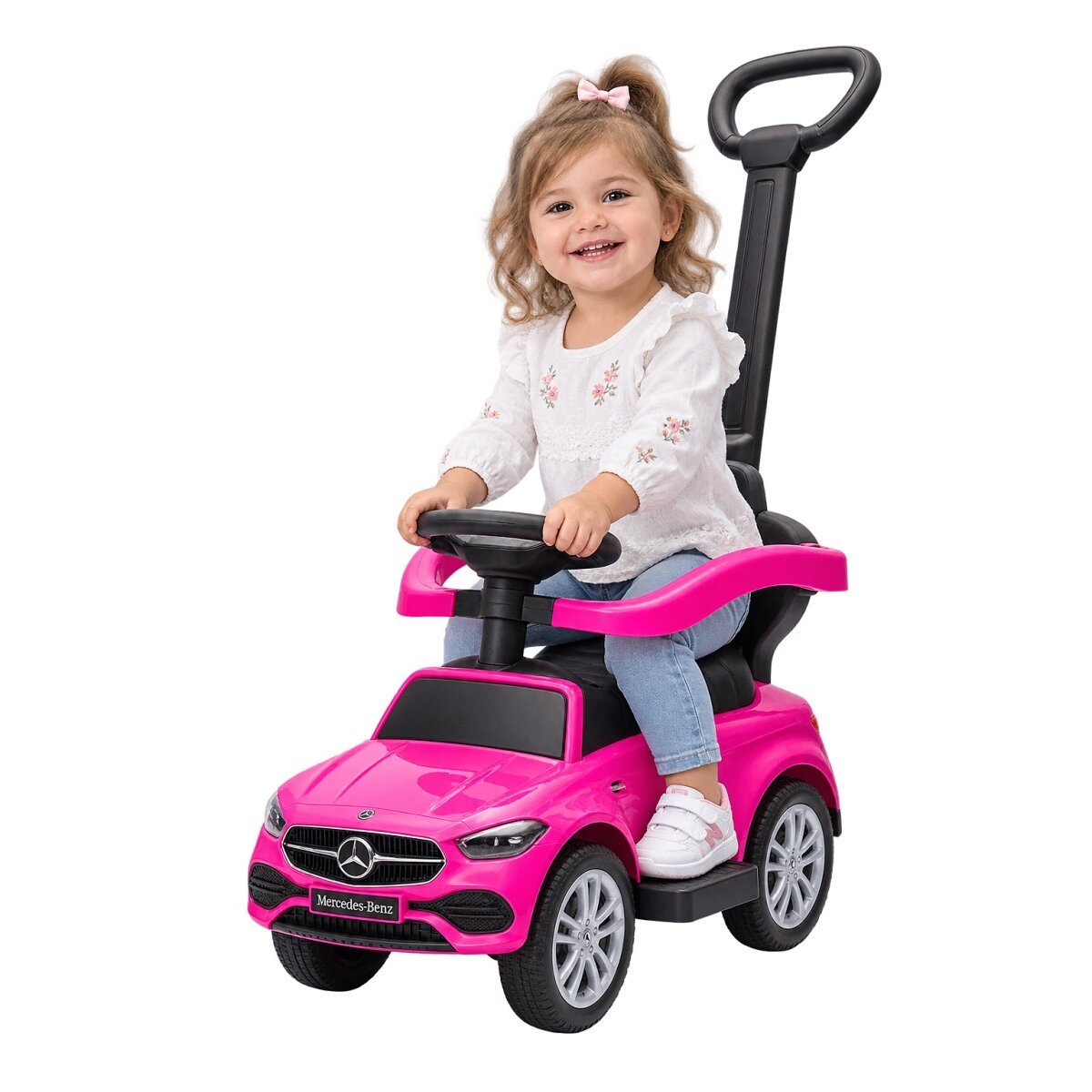 JAMARA Rutscher Mercedes-Benz C-Class pink 3in1 ab 12 Monaten