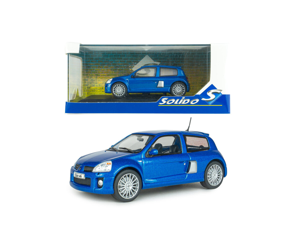 Solido 1:43 Renault Clio V6 PH.2 blau Iliade
