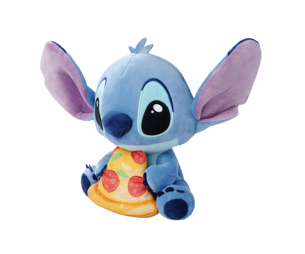 Simba Disney Stitch mit Pizza, 25cm
