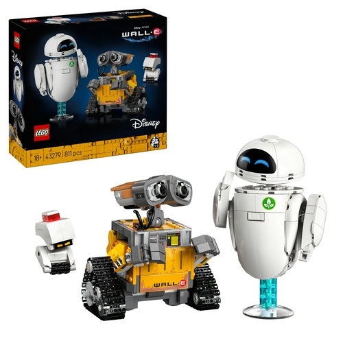 LEGO, Disney, WALL-E, und, EVE, 43279, Roboter, Helm LEGO Disney WALL-E und EVE 43279