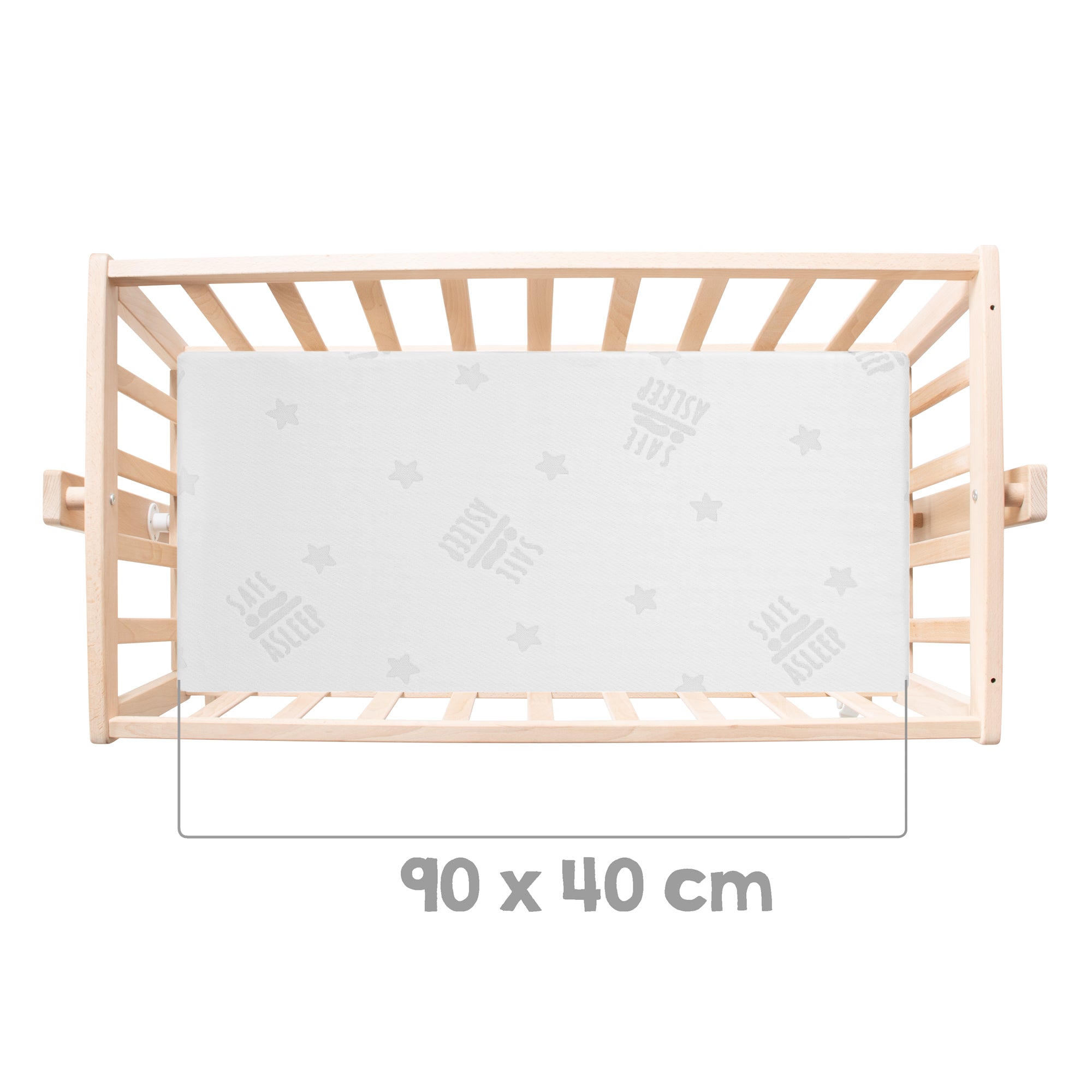 Roba 8955NAS148 Komplettwiegenset Adam & Eule Bio Buche natur - Produktbild 5