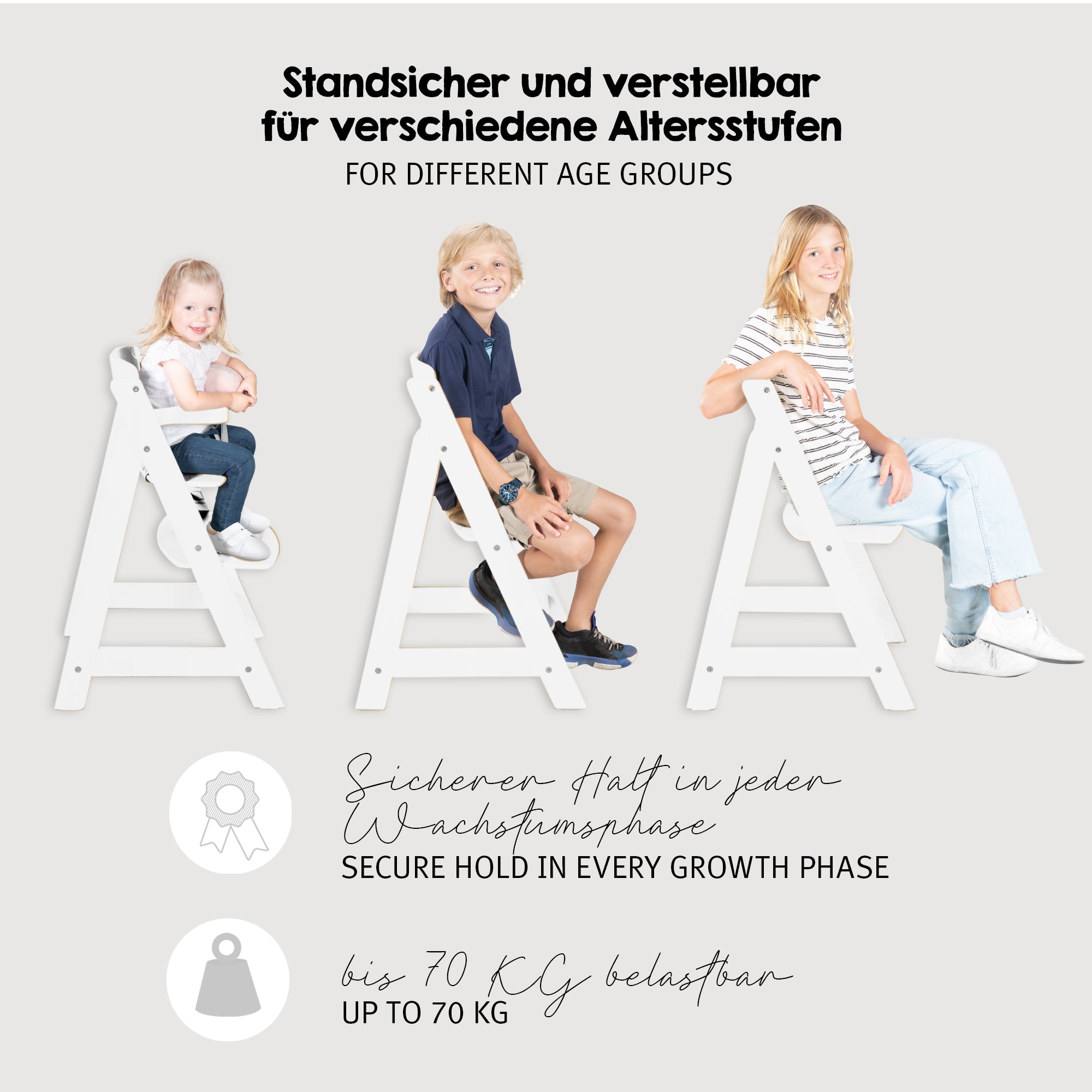 Roba 7562W Treppenhochstuhl weiß - Produktbild 3