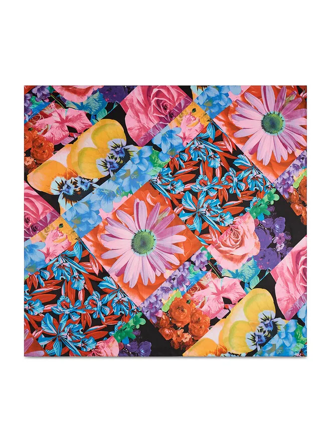 Desigual Damen Tuch „Carre Patch Lacroix“ - Bunt 22SAWA53 Desigual Damen Tuch „Carre Patch Lacroix“ - Bunt 22SAWA53