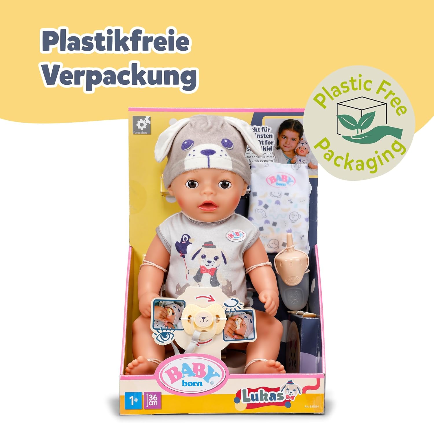 BABY born® Lukas Hund 36cm