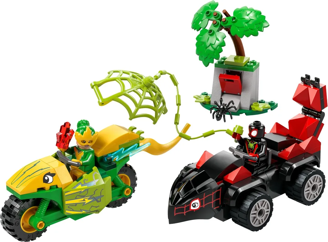 LEGO® Spidey und seine Superfreunde 11198 Actionspaß mit Spin und Electro in ihren Dino-Flitzern LEGO® Spidey und seine Superfreunde 11198 Actionspaß mit Spin und Electro in ihren Dino-Flitzern