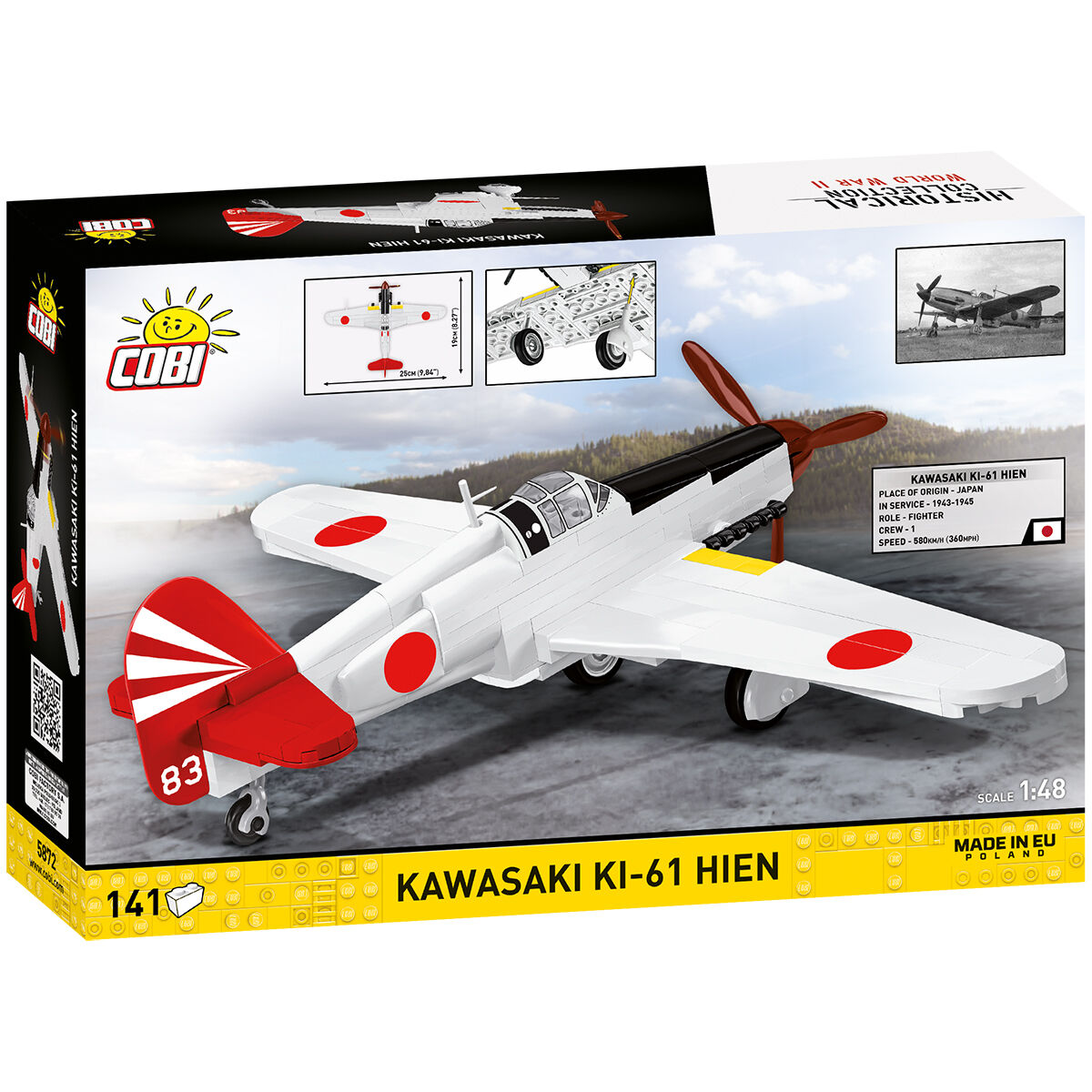 COBI 5872 - Kawasaki KI-61 HIEN - Bild 2 COBI 5872 - Kawasaki KI-61 HIEN - Bild 2