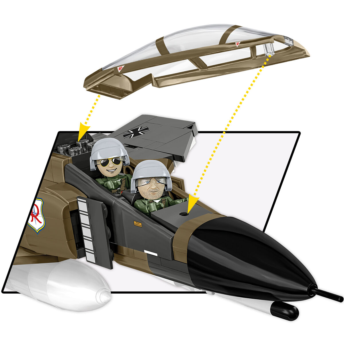 COBI 5898 - F-4F Phantom II™ SCALE 1:48 - Bild 12 COBI 5898 - F-4F Phantom II™ SCALE 1:48 - Bild 12