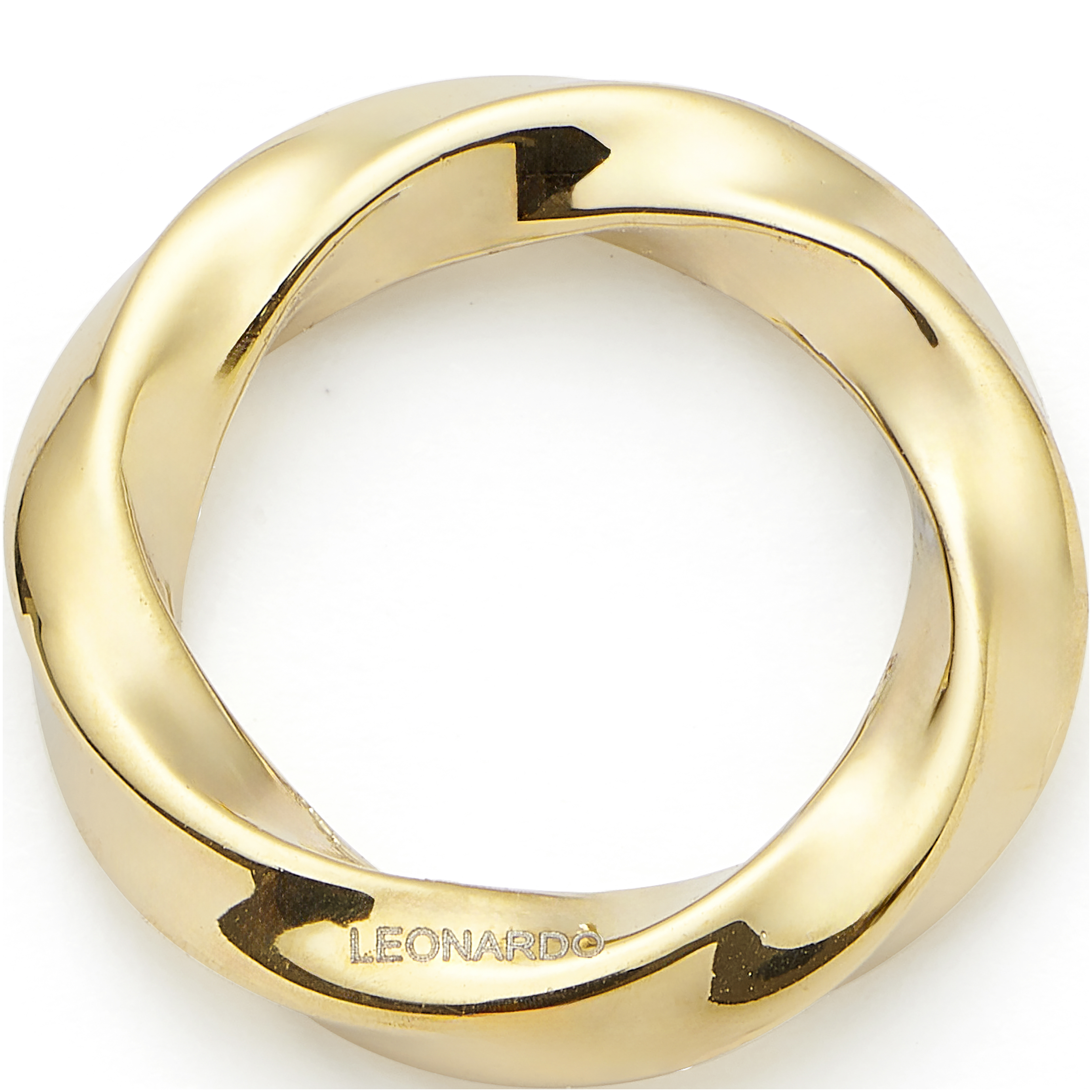 Leonardo 025689 Edelstahlring gold Lotti C&M