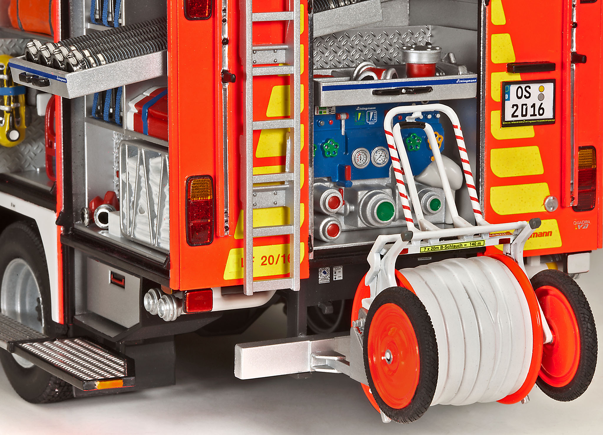 Revell 07404 Schlingmann LF 20/16 Modellbausatz Transport, Lastwagen, Fahrzeug, Maschine, Rad