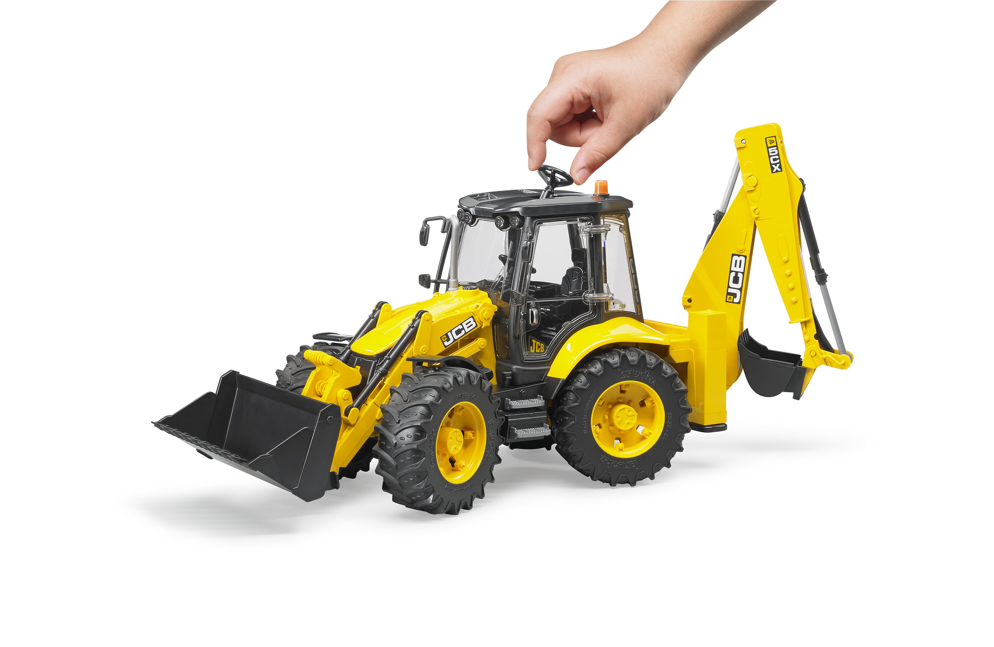 BRUDER 02454 - JCB 5CX Eco Baggerlader - Bild 4 BRUDER 02454 - JCB 5CX Eco Baggerlader - Bild 4