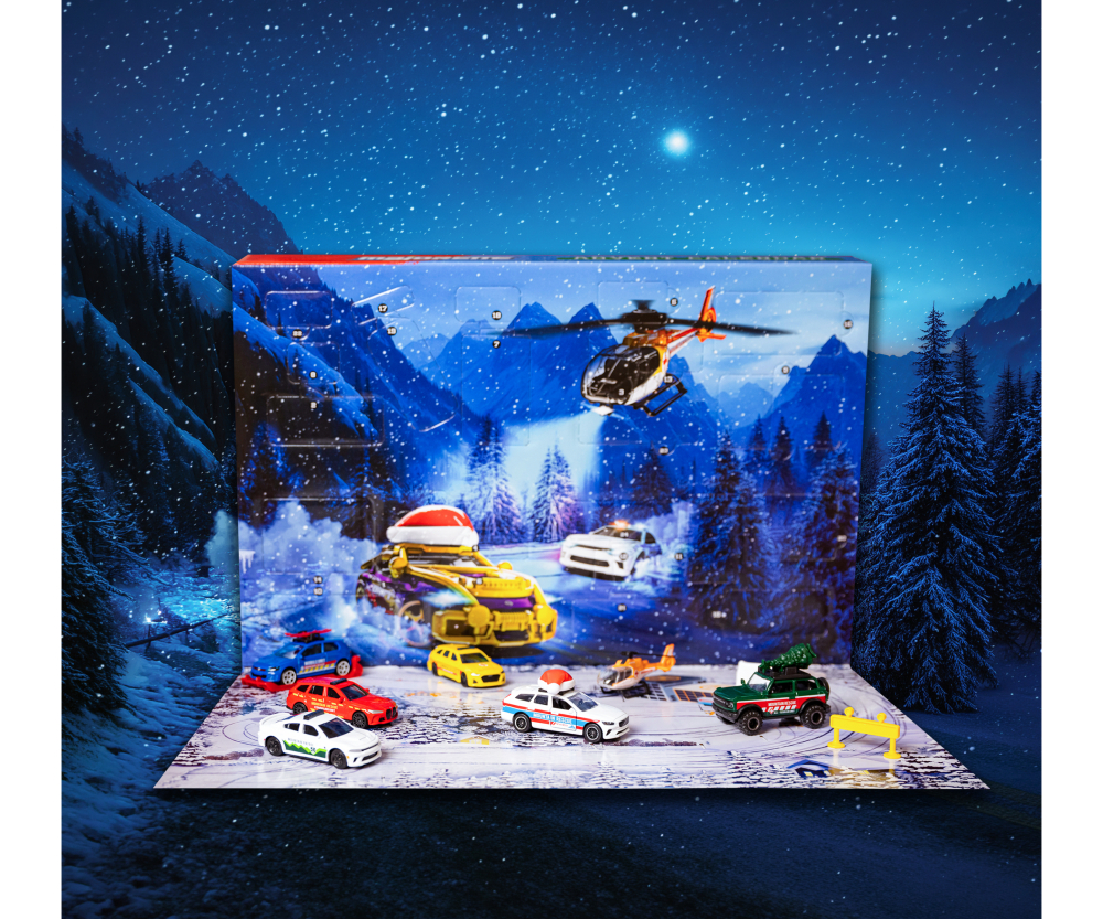 Majorette Advent Calendar Mountain Rescue Majorette Advent Calendar Mountain Rescue