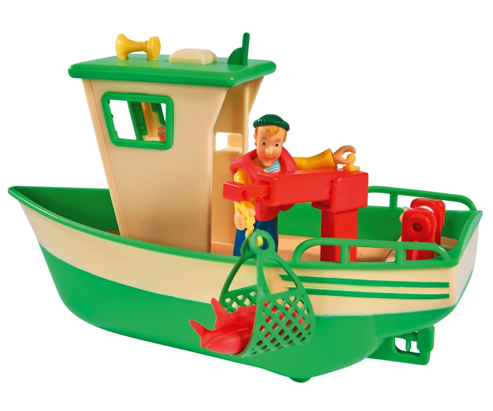 Simba Sam Charlies Fischerboot mit Figur