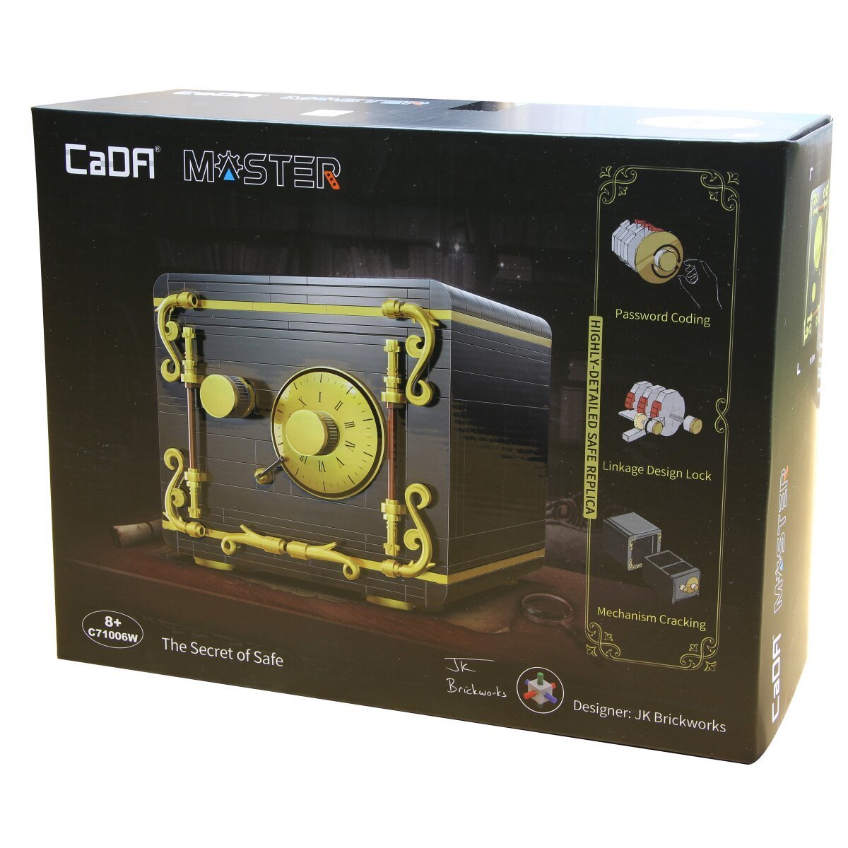 JAMARA CaDA Tresor 1:4 Bricks ab 8 Jahren JAMARA CaDA Tresor 1:4 Bricks ab 8 Jahren