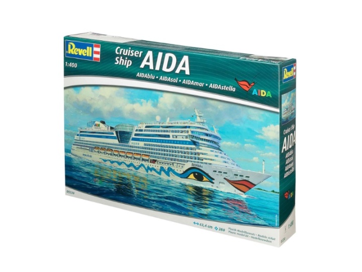 Revell 05230 Kreuzfahrtschiff AIDA Blu / Sol / Mar / Stella Modellbausatz Boot, Transport, Fahrzeug, Schiff, Kreuzfahrtschiff, Boot, Transport, Fahrzeug