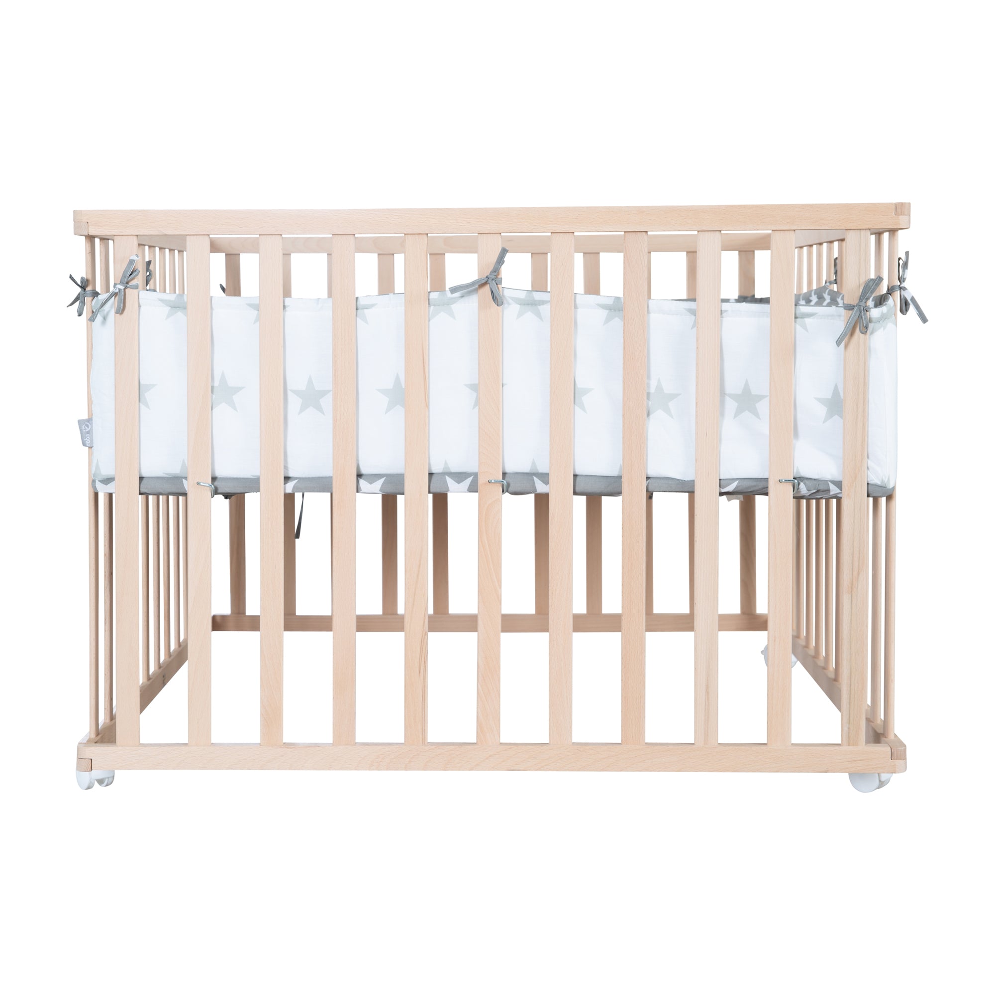 Roba 0246NAV190 Laufgitter 100x100 Little Stars Bio Buche natur - Bild 4 Roba 0246NAV190 Laufgitter 100x100 Little Stars Bio Buche natur - Produktbild 4