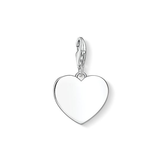 Thomas, Sabo, Anhänger, Charm-Club, Herz, 925, Sterling, Silber, 1634-001-21, Zubehor, Schmuck, Medaillon, Anhänger