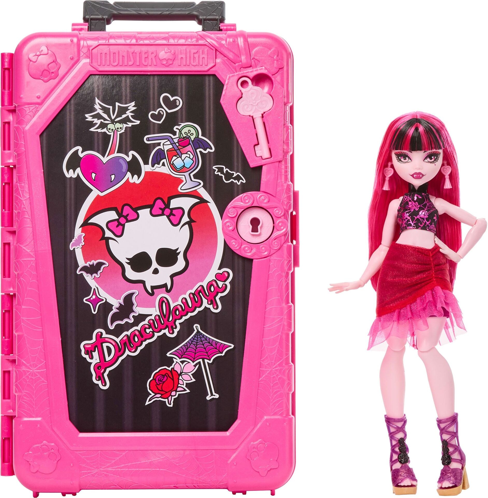 Produktfoto - Mattel - Monster High Verborgene Schätze Oase Draculaura - Modell MATTEL JDR50