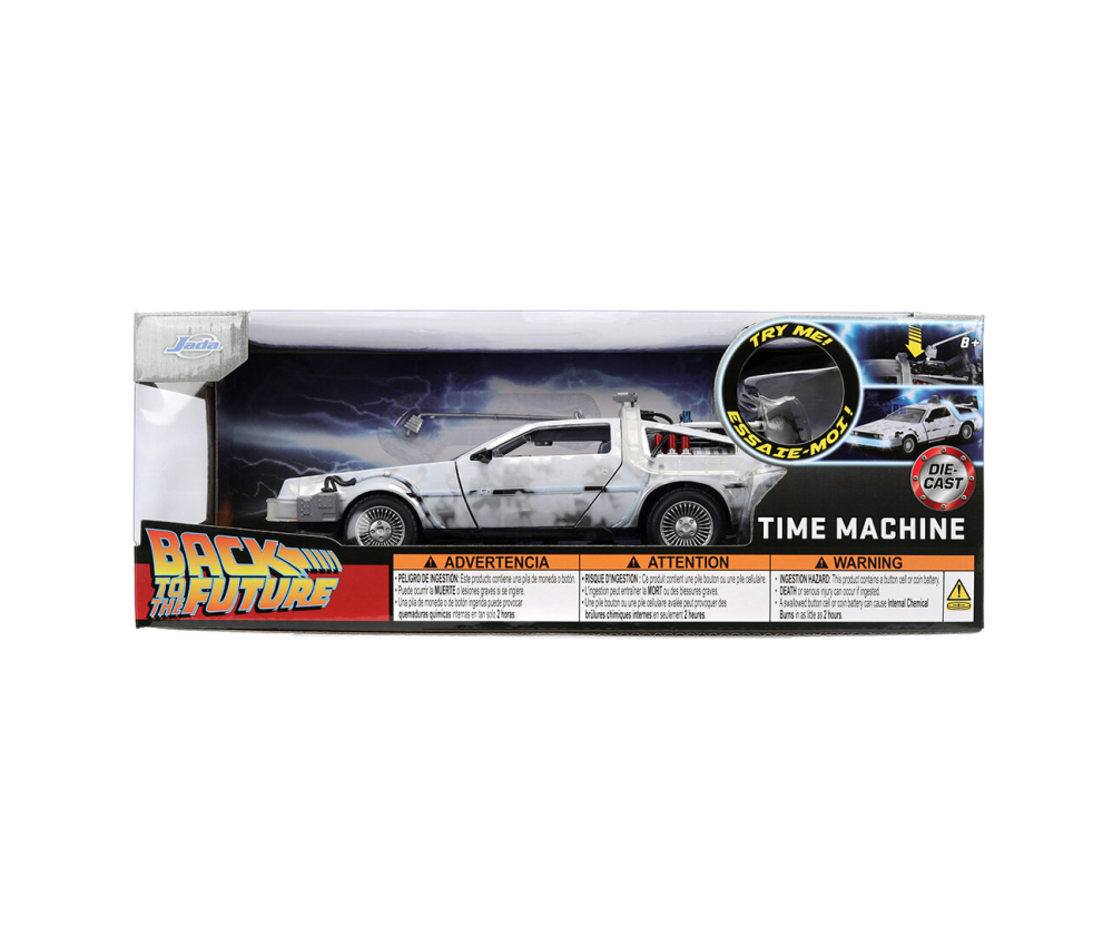Jada Time Machine BacktotheFuture Frost 1:24