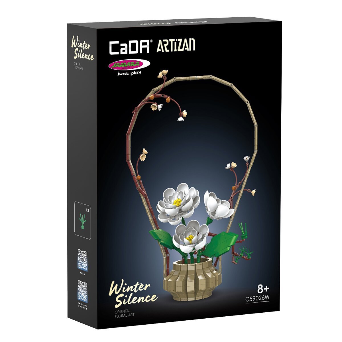 JAMARA CaDA Blumenstrauß Winter 1:1 Bricks ab 8 Jahren JAMARA CaDA Blumenstrauß Winter 1:1 Bricks ab 8 Jahren