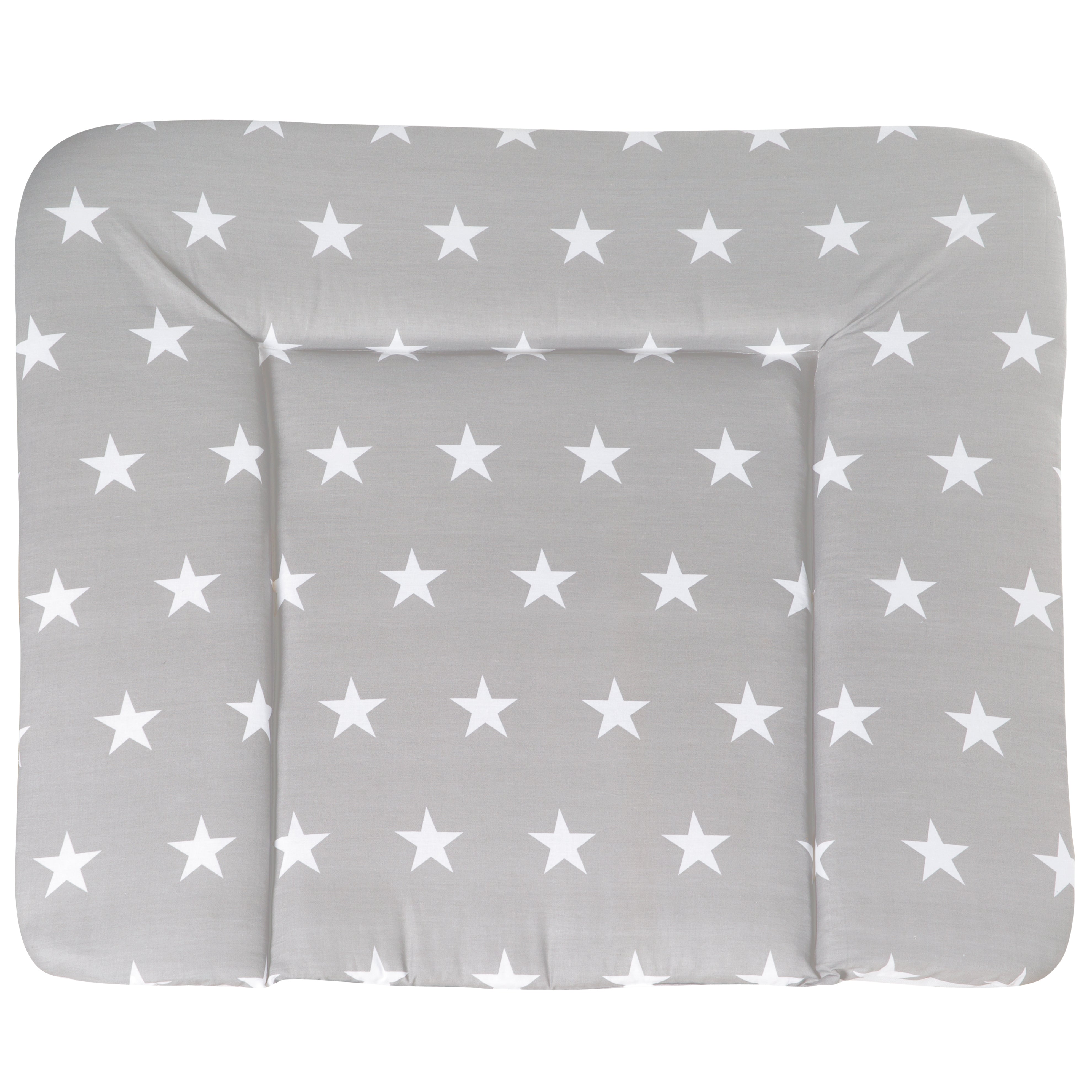 Roba 308018F190 Wickelauflage Little Stars grau – Wickelauflagen - grau - Wickelauflagen - Produktbild 1