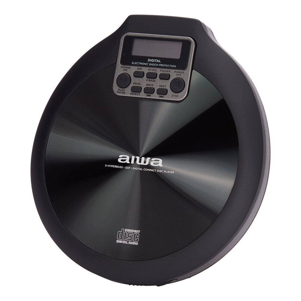 Aiwa_PCD-810BK_CD-Player_in_Grau_und_Schwarz, CD-Spieler, Elektronik