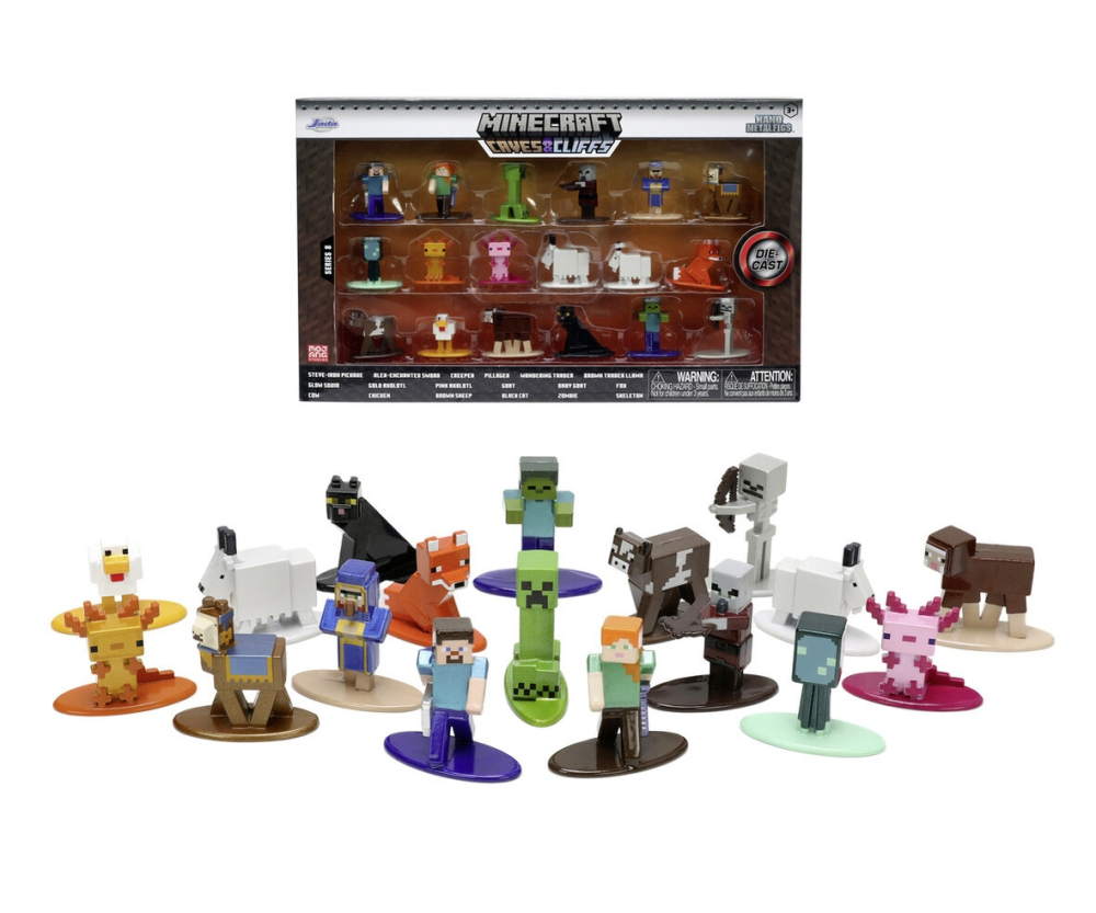Jada Minecraft Multi Pack Nanofigs, Wave 8