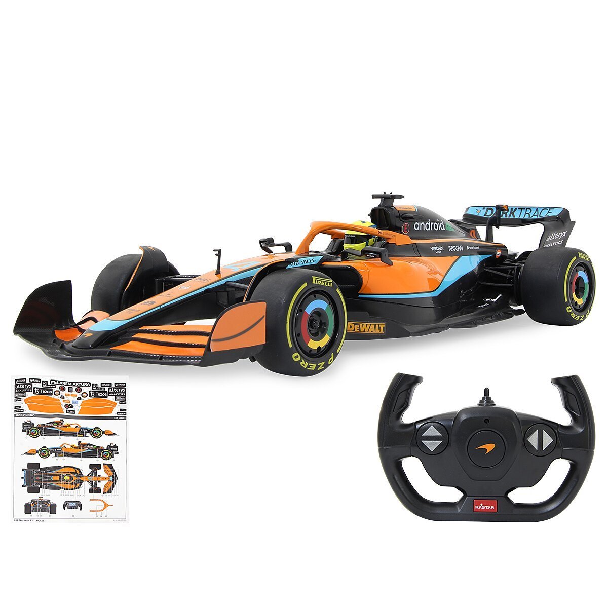 JAMARA McLaren MCL36 1:12 orange 2,4GHz ab 6 Jahren