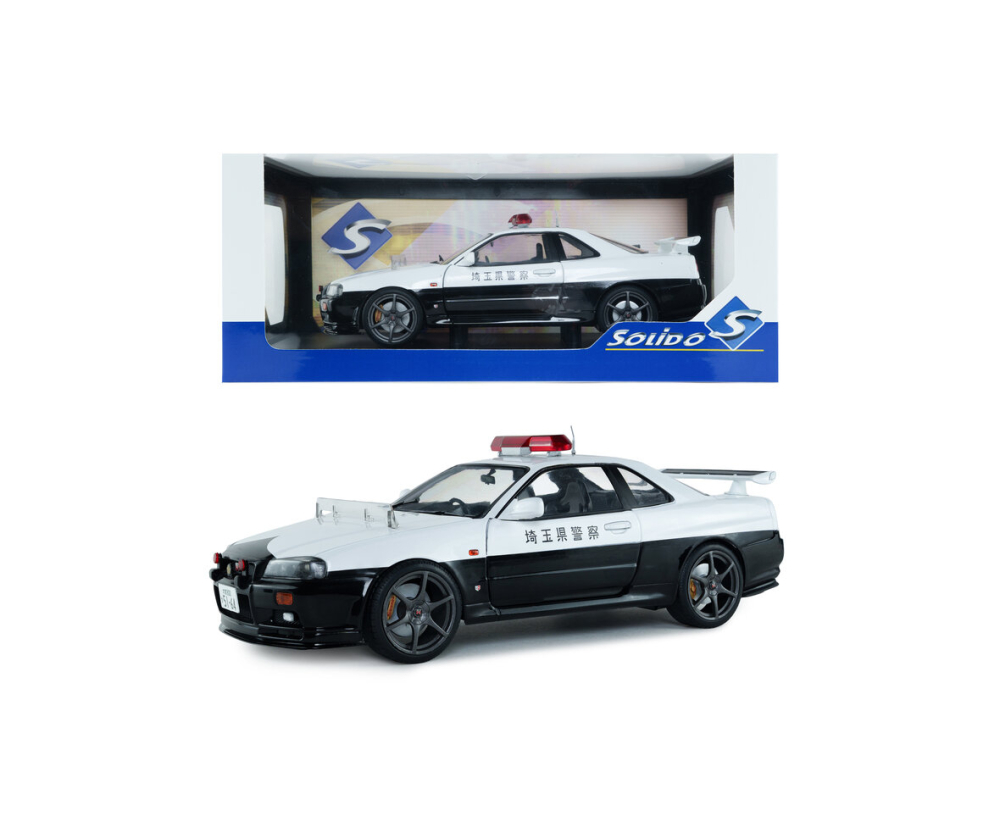 Solido 1:18 Nissan Skyline 1999 Japanese Police