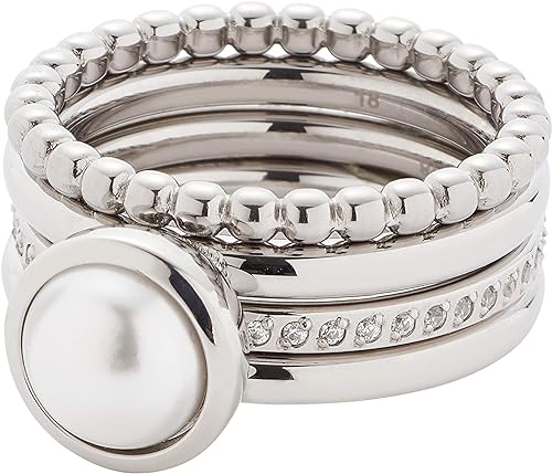LeonardoSet/3 Ring 18 Perla