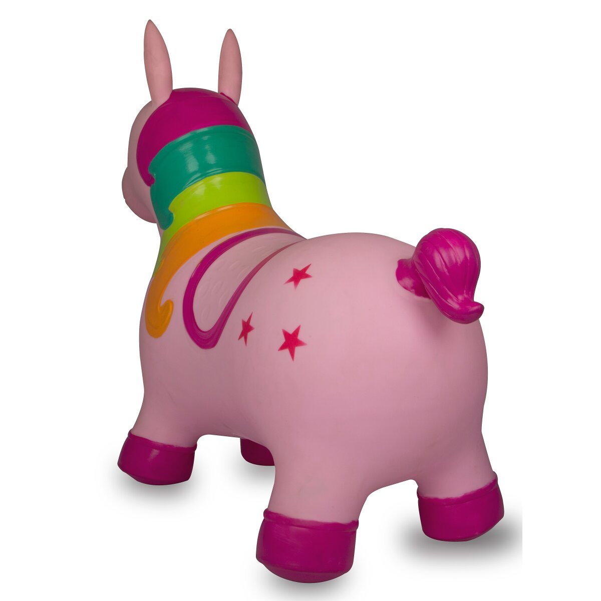JAMARA Hüpftier Einhorn HoppyDoo bunt mit Pumpe ab 12 Monaten