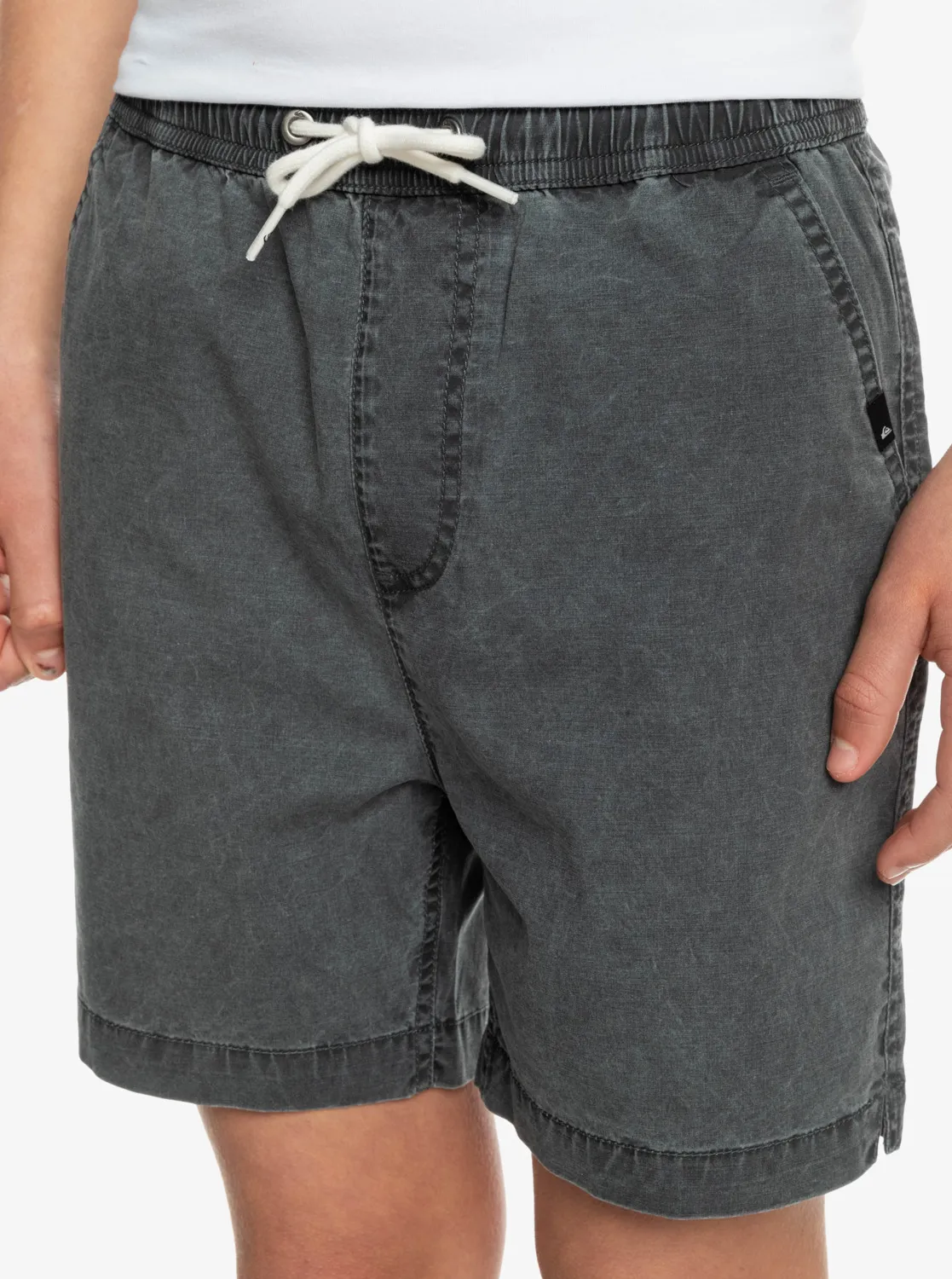 Quiksilver Taxer - Elastische Shorts für Jungen 8-16 Schwarz GR. XL