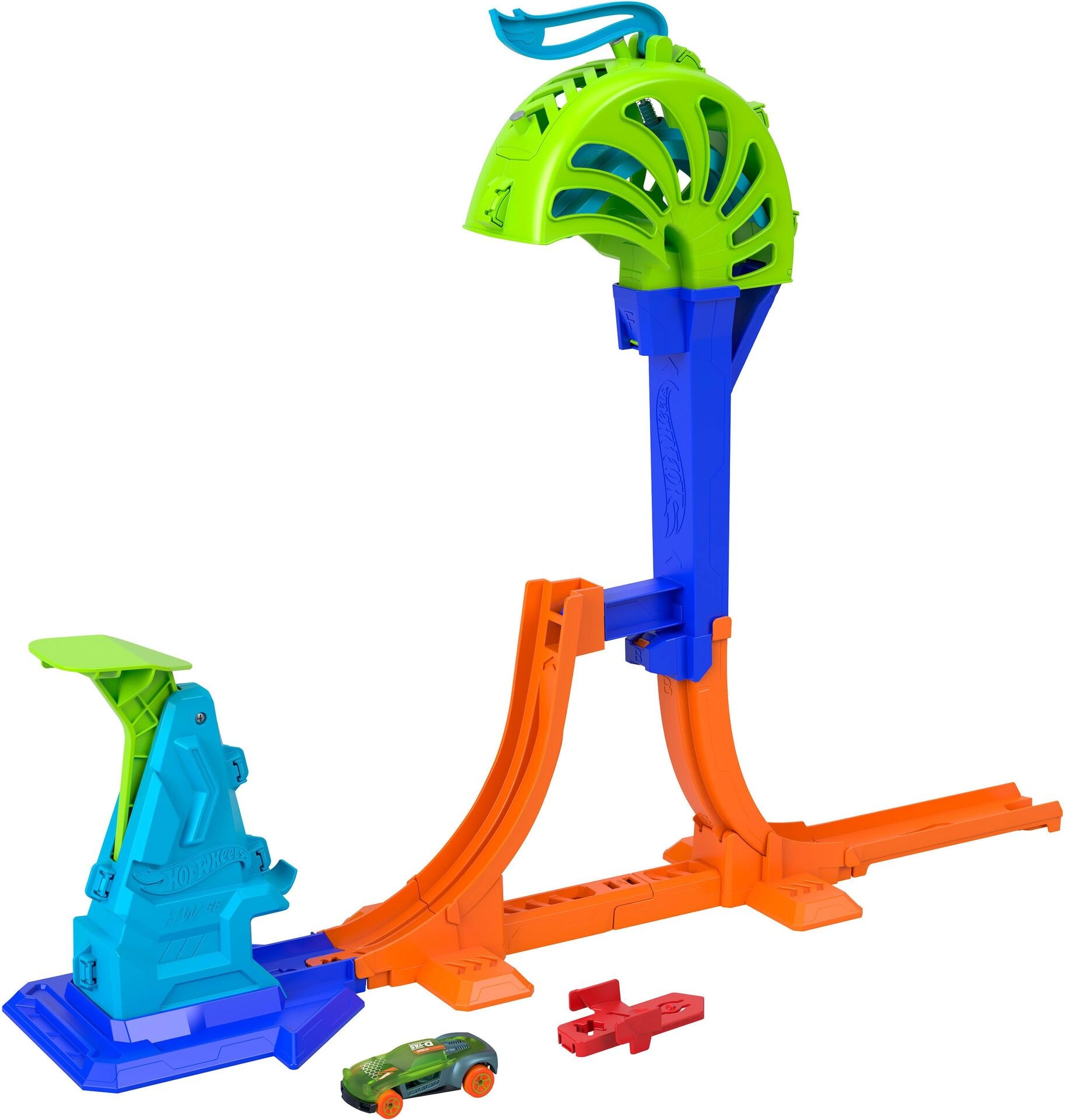 Hot Wheels Stunt Tracks Power Launch Champion - Mattel - MATTEL JHK75 Produktfoto - Mattel - Hot Wheels Stunt Tracks Power Launch Champion - Modell MATTEL JHK75