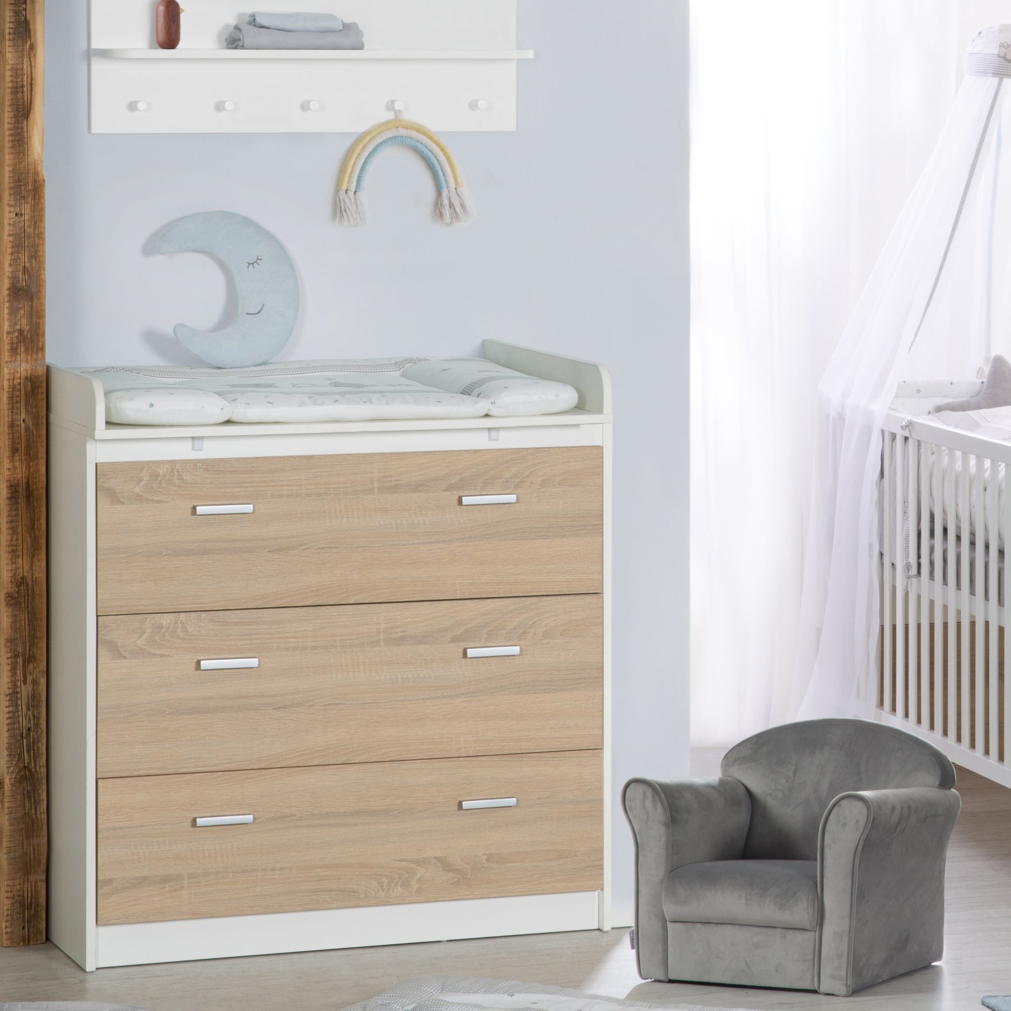 Roba 42491A42472 Kinderzimmerset Gabriella weiß – Kinderzimmer Set - Bild 5 Roba 42491A42472 Kinderzimmerset Gabriella weiß – Kinderzimmer Set - Produktbild 5
