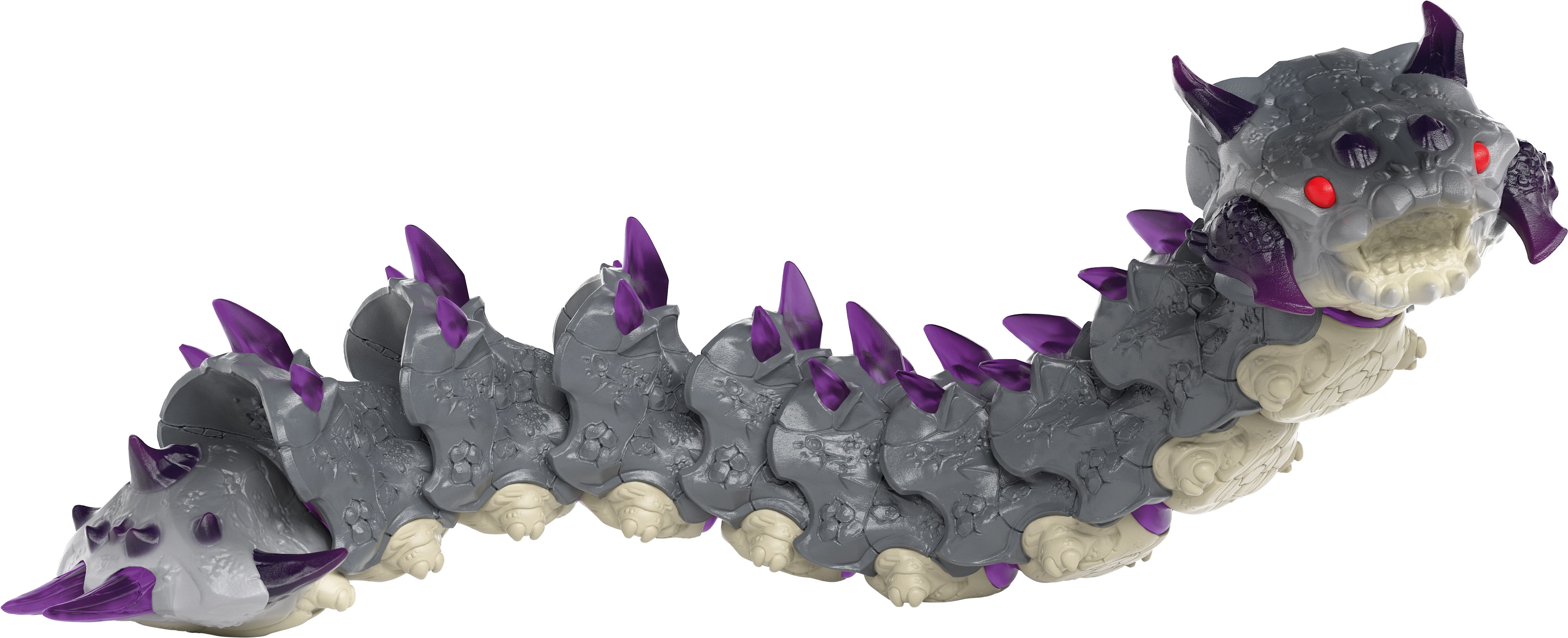 schleich, Eldrador, CREATURES, 70830, Schattenwurm, Purpur, Zubehör, Ornament