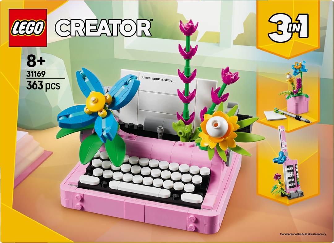 LEGO® Creator 31169 Schreibmaschine mit Blumen LEGO® Creator 31169 Schreibmaschine mit Blumen