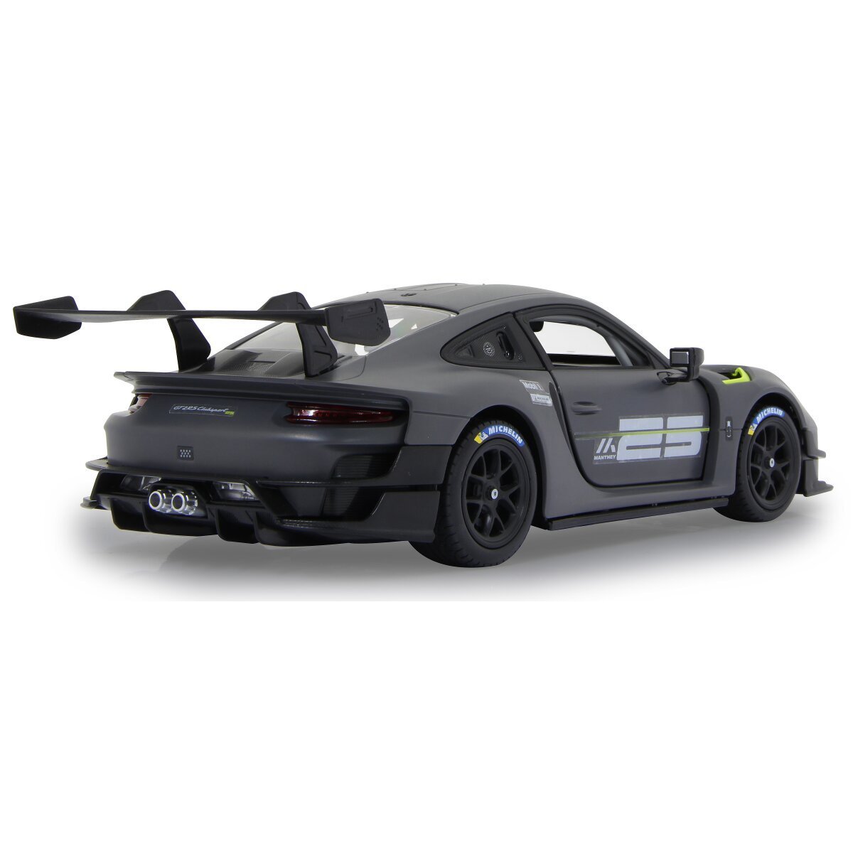 JAMARA Porsche 911 GT2 RS Clubsport 25 1:18 grau 2,4 GHz Bausatz ab 8 Jahren
