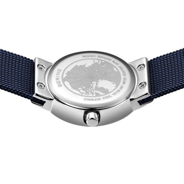 Bering 10126-307 Damenuhr, Milanaise, Blau/Silber Bering 10126-307 Damenuhr, Milanaise, Blau/Silber