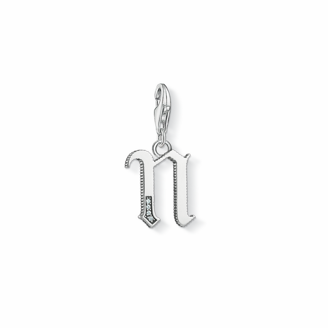 Thomas, Sabo, Anhänger, Charm-Club, Buchstabe, N, 1594-643-21, Silber, Zubehor