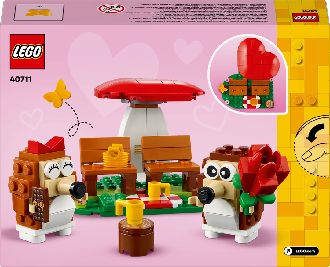 LEGO® Icons 40711 Igel und ihr Picknick-Date