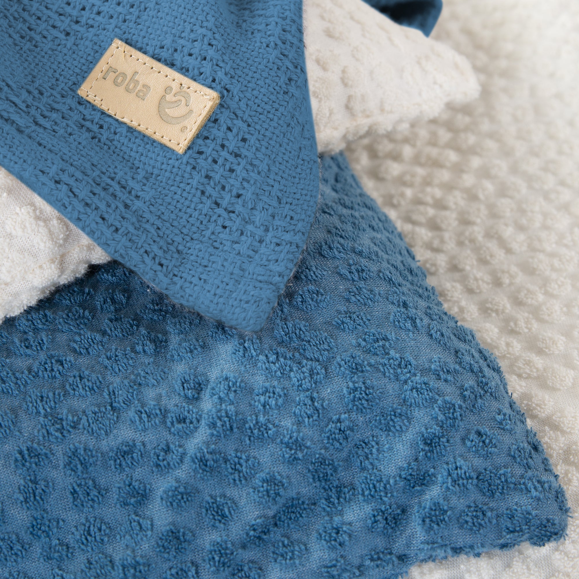 Roba 204092G282 Nestchen 'Seashells' indigo blau – Babynester - Bild 6 Roba 204092G282 Nestchen 'Seashells' indigo blau – Babynester - Produktbild 6