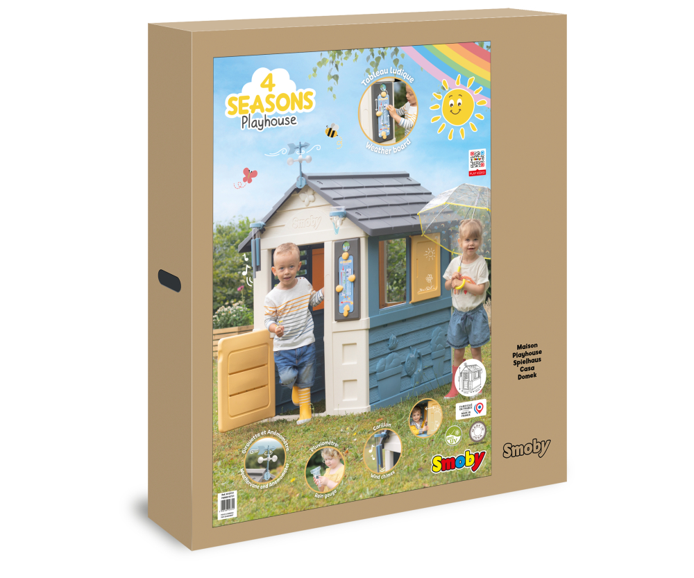 Smoby Smoby Life Spielhaus 4-Seasons
